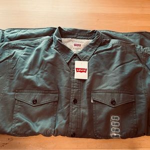 Levi’s Sherpa lined work shirt/jacket